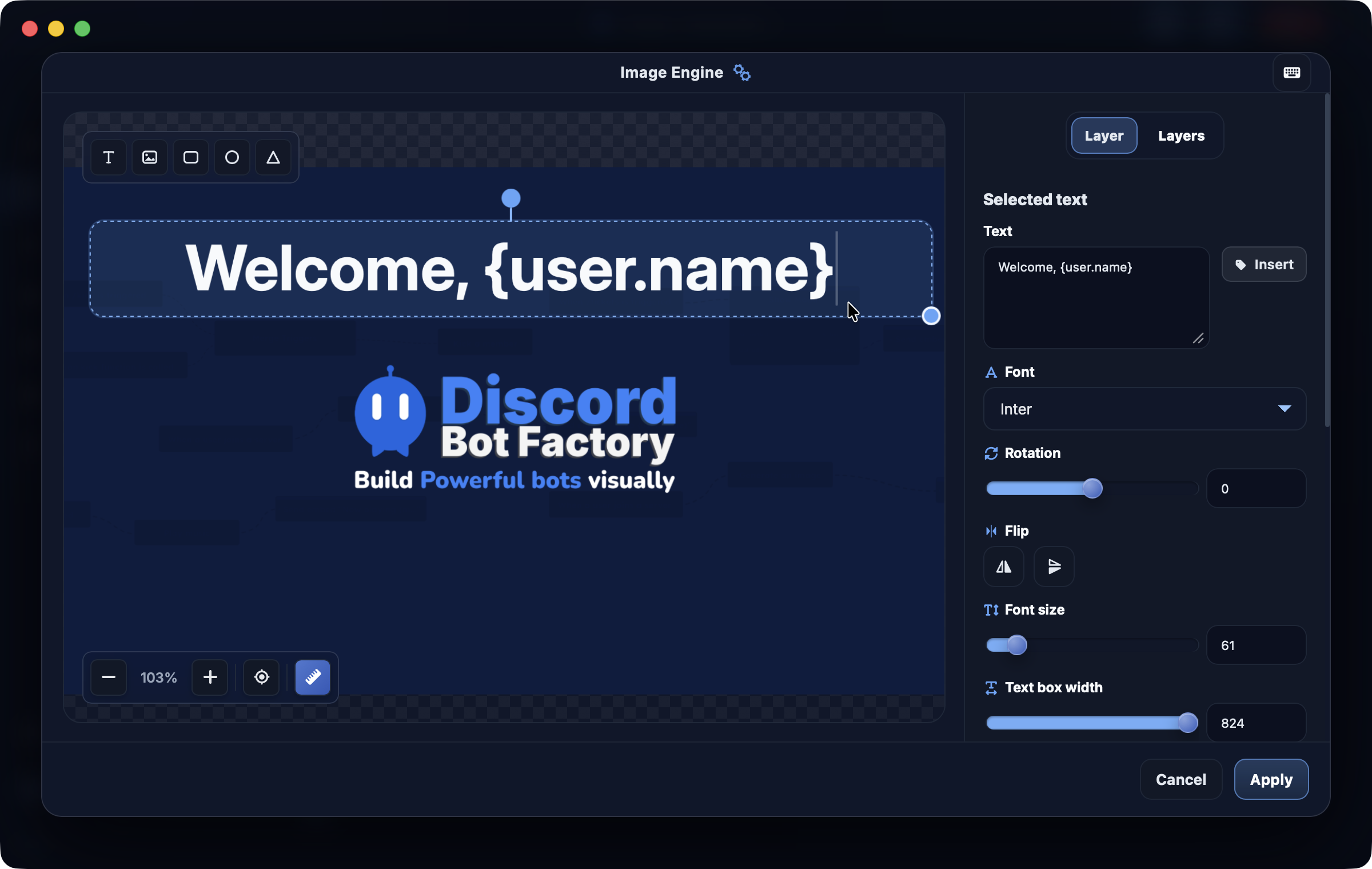 Dynamic Image Engine preview